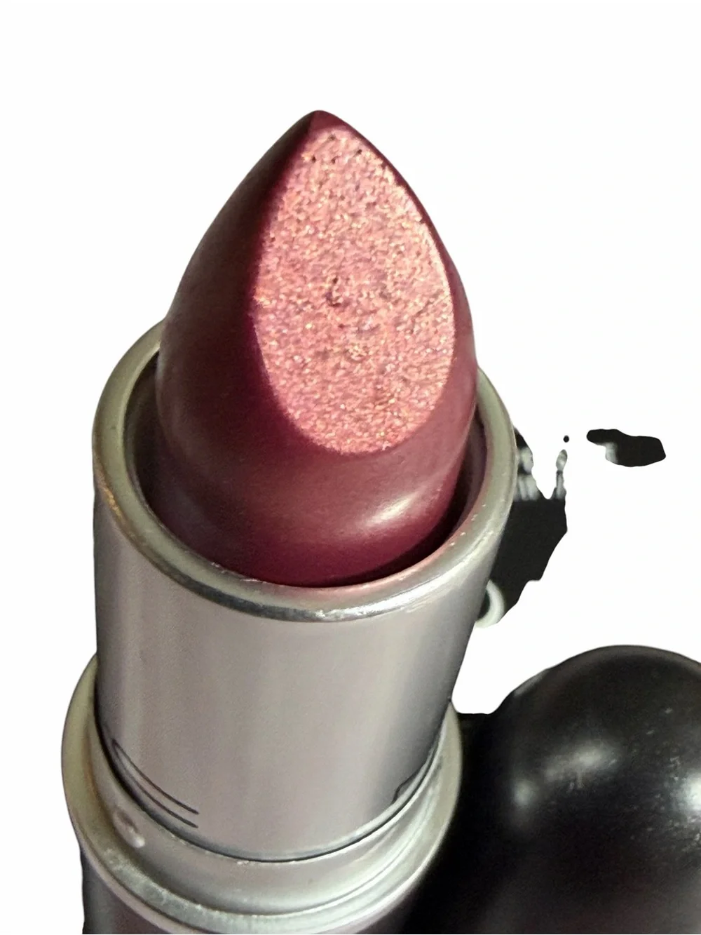 MAC Frost Lipstick in PLUM DANDY BNIB